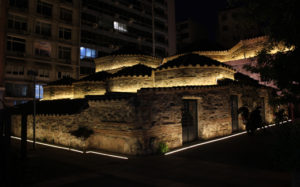Louloudadika Area Thessaloniki by night