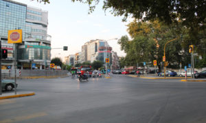 Vardaris Square or Democracy Square Thessaloniki